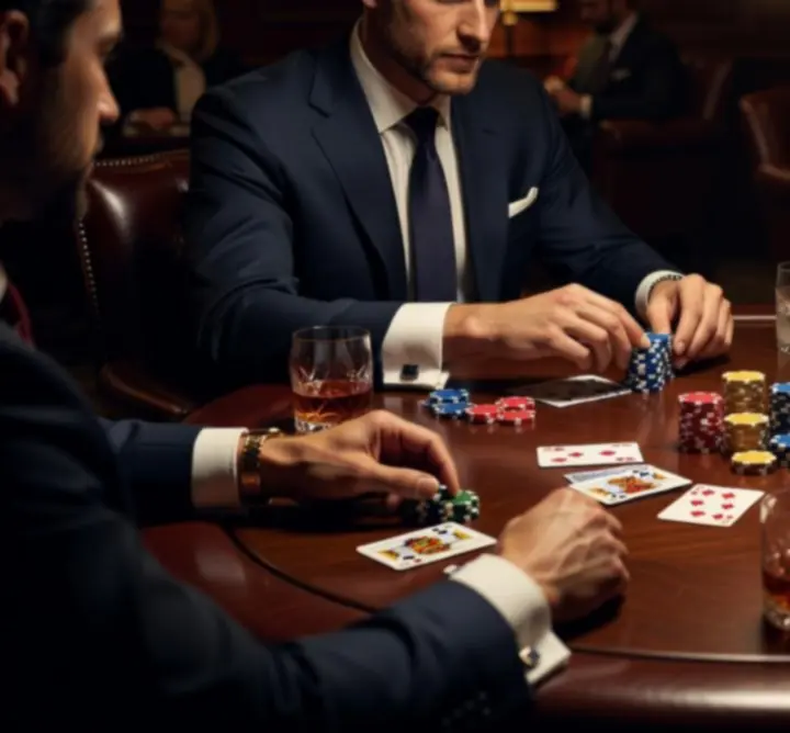Pokerový večer v odděleném lounge prostoru se stylovým servisem